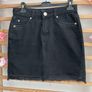 skirt river island black denim skirt size 10 Image 4