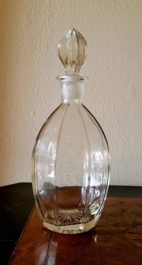 Antique cut glass decanter