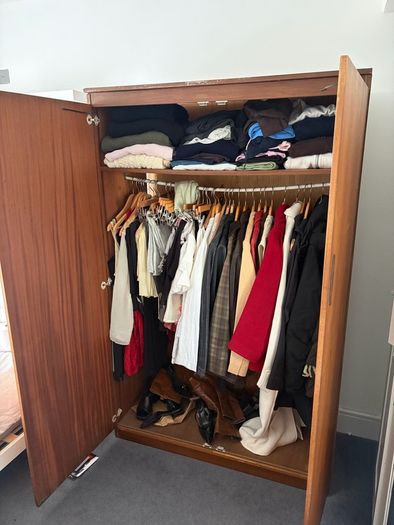 mid century modern wardrobe