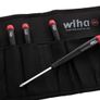 Wiha 26199 Slotted and Phillips Precision Screwdriver Set in Rugged Canvas Pouch Image 3