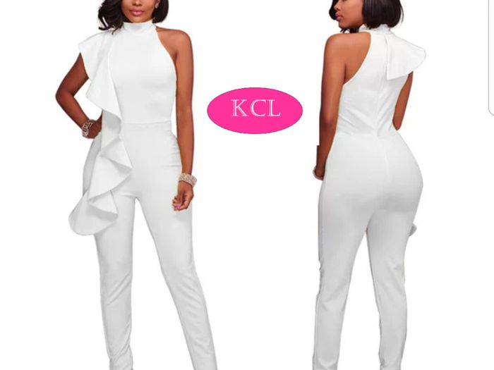 Frill Detailed Jumpsuit