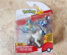 Pokemon Battle Figure Set 2025 Squirtle + Absol + Skorupi - PKW4096 Jazwares New
