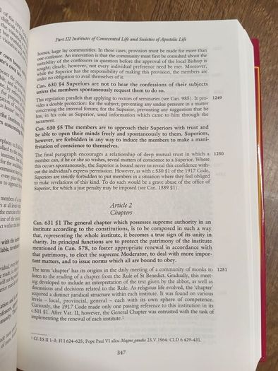 Rare Find. Canon Law: Letter and Spirit