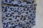 Animal print girls skirt 7-8