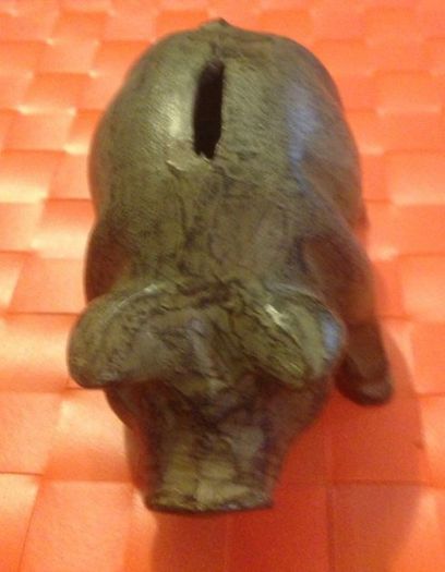 Cast Iron Pig (coin Bank)