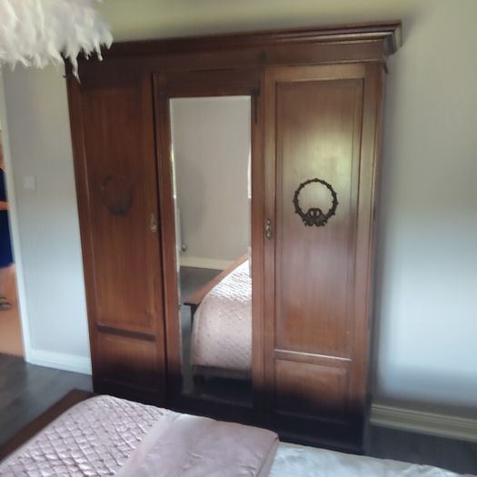 Antique Mahogany Wardrobe