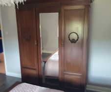 Antique Mahogany Wardrobe