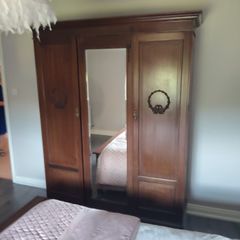 Antique Mahogany Wardrobe