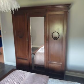 Antique Mahogany Wardrobe