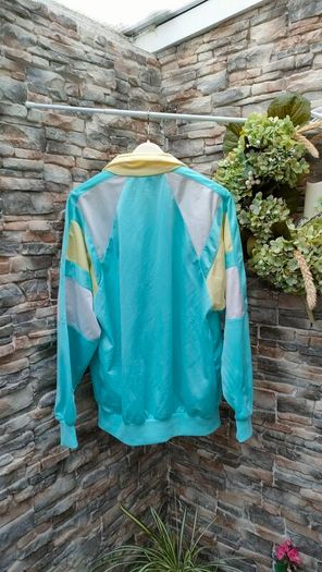 Vintage Legend 80s/90s tracksuit top  Vibrant colours Oversized look Size Medium