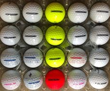 20 used Callaway Supersoft golf balls