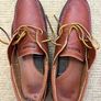 Barbour Leather Boat Shoes / Deck Shoes Image 5