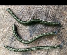 Sets Of 3 X 20 Gram Anti Snag Wriggle Weights For Salmon Trout Fishing