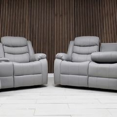 3+2 Roma Plus Wireless Charging Recliner Sofa Set
