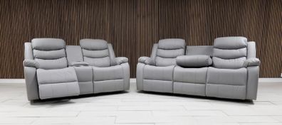 3+2 Roma Plus Wireless Charging Recliner Sofa Set
