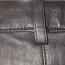 Black Faux Leather Trousers Image 7