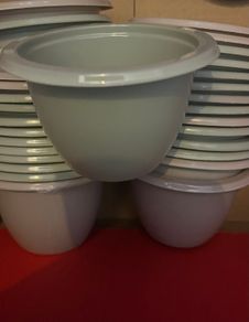 35 Plastic Moulds/ Tubs
