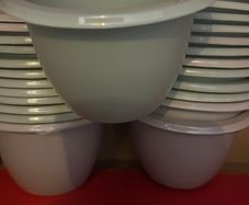 35 Plastic Moulds/ Tubs