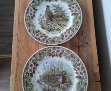 Churchill Wild Life Series plates collection