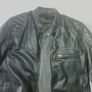 men's retro biker leather jacket Image 3