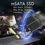 SATA SSD 256GB Mini SATA Internal Solid State Drive Internal Image 2