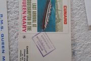 Vintage FDC Stamp.Last voyage of Queen Mary 1967