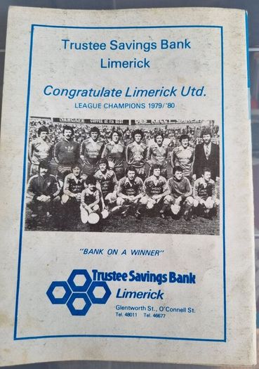 Limerick Utd v Real Madrid programme