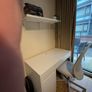 Studying table, two bedside table, office chair and a wall shelf Image 5