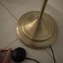 Brass floor lamp with Edison bulb Image 3