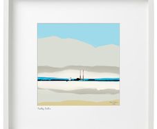 Poolbeg, Calm Day, Limited Edition Print by Helen Mathews