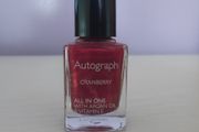 Autograph Cranberry Nail Polish Brand New