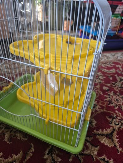Small Hamster cage with accessories