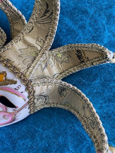 Venetian Mini Mask by Maschera del Galeone