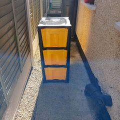 Plastic storage tower