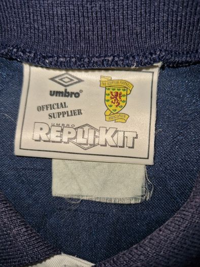 Scotland home football jersey 1991
