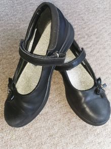 Clarks black school shoes