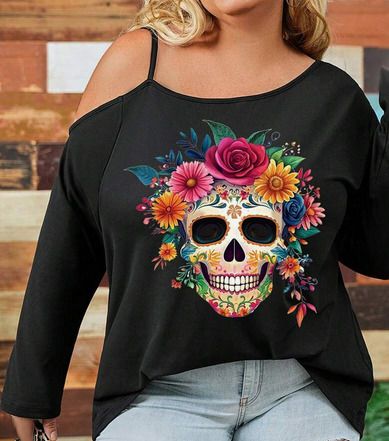 Fabulous Top with Asymmetrical Neckline size 20