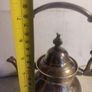 Antique Engraved Victorian Brass Hot Water Tea Kettle RARE EUC Image 8