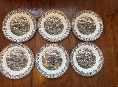Vintage plates