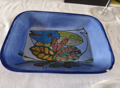 Ceramic fish dish