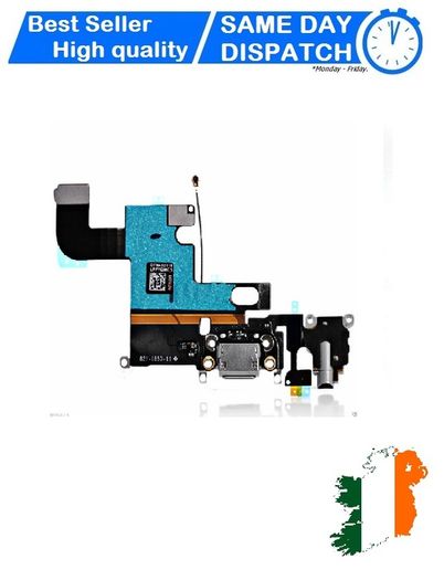 New Replacement Charging Dock Port Connector Flex Cable for iPhone 6 Grey - FHT22IPCP
