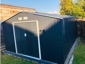 13 x 11ft Metal Shed Large