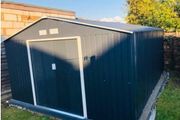 13 x 11ft Metal Shed Large