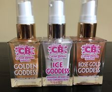 Cocoa Brown , The Goddess Collection Shimmering Dry Oil