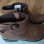 Real Leather Ladies Boots Size 7uk 30 euro Image 3
