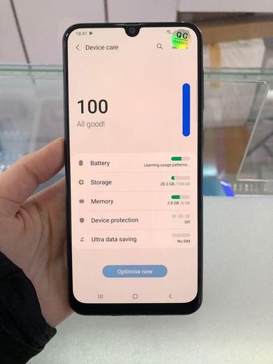 Samsung Galaxy A50 Dual SIM Unlocked Black 128GB Smartphone Android