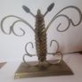 Vintage Brass Butterfly  Hourglass Image 6