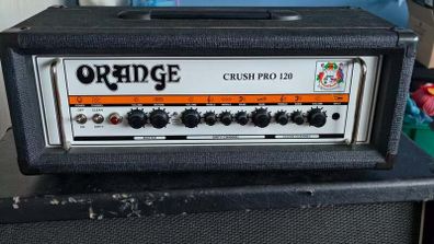 Orange Crush Pro 120 And Line 6 Cab