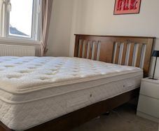 Ez living double bed and mattress