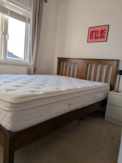 Ez living double bed and mattress